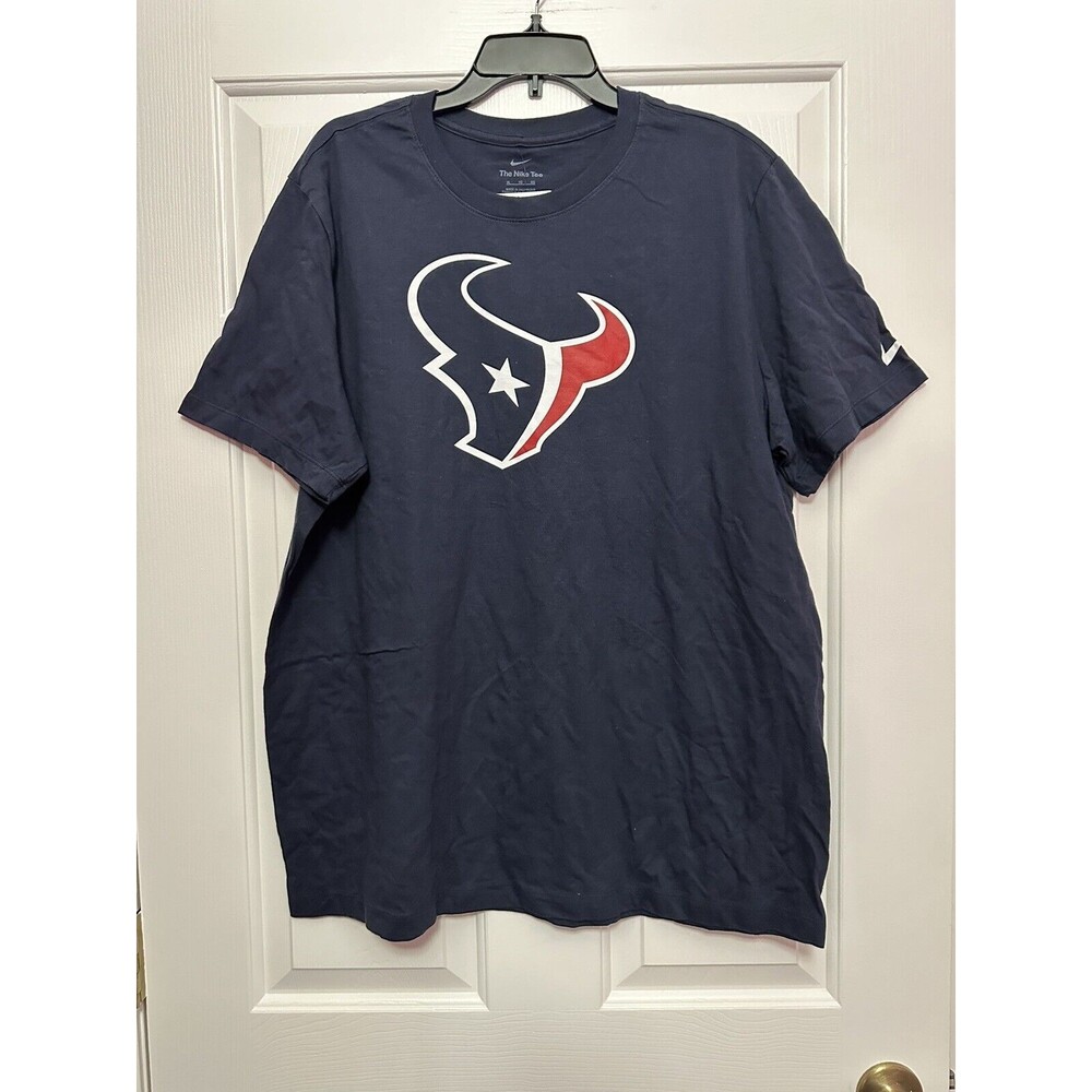 Nike Houston Texans Logo Essential Short Sleeve T-Shirt Men's Size XL NEW